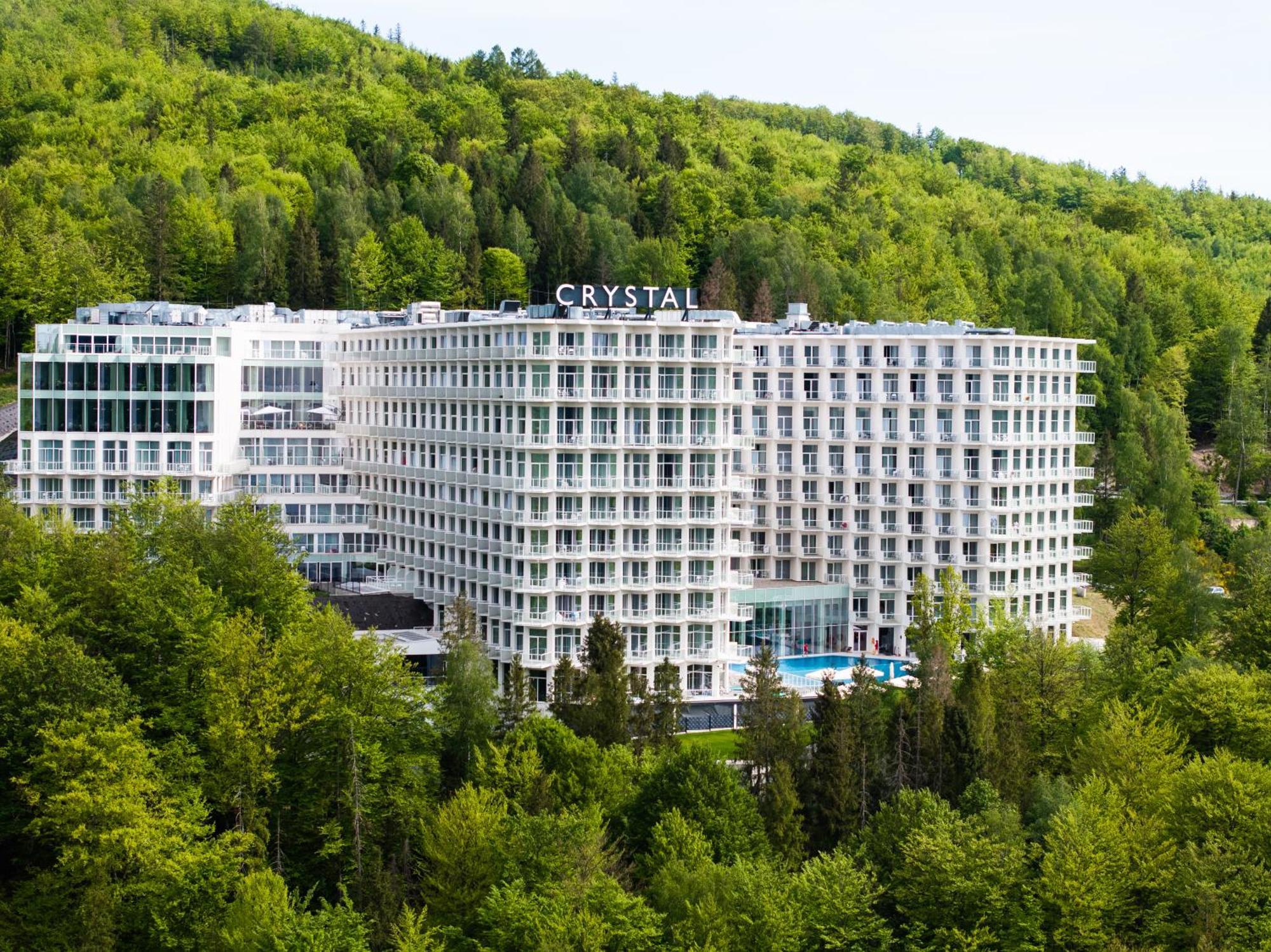 Crystal Mountain Hotel Wisła Buitenkant foto